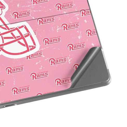 NFL Los Angeles Rams Pink Logo Blast Surface Pro 8 Skin