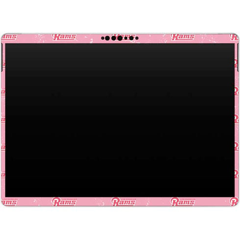 NFL Los Angeles Rams Pink Logo Blast Surface Pro 9 Skin