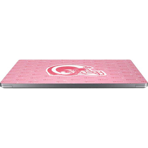 NFL Los Angeles Rams Pink Logo Blast Universal Laptop 11in (8.8 x 6.2in) Skin