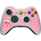 NFL Los Angeles Rams Pink Logo Blast Xbox 360 Wireless Controller Skin
