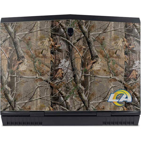 NFL Los Angeles Rams Realtree AP Camo Dell Alienware Skin