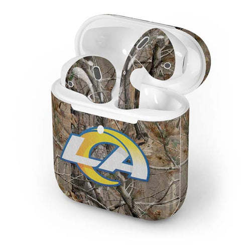 NFL Los Angeles Rams Realtree AP Camo Apple AirPods 2 Skin