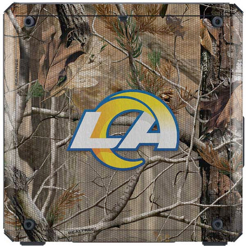 NFL Los Angeles Rams Realtree AP Camo Cooler Master MasterBox Q300L Mini Tower Skin