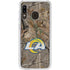 NFL Los Angeles Rams Realtree AP Camo Galaxy A20 Clear Case