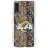 NFL Los Angeles Rams Realtree AP Camo Galaxy A50 Clear Case