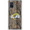 NFL Los Angeles Rams Realtree AP Camo Galaxy A71 5G Clear Case
