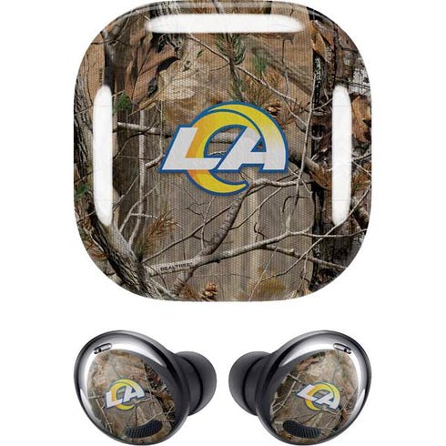 NFL Los Angeles Rams Realtree AP Camo Galaxy Buds Pro Skin