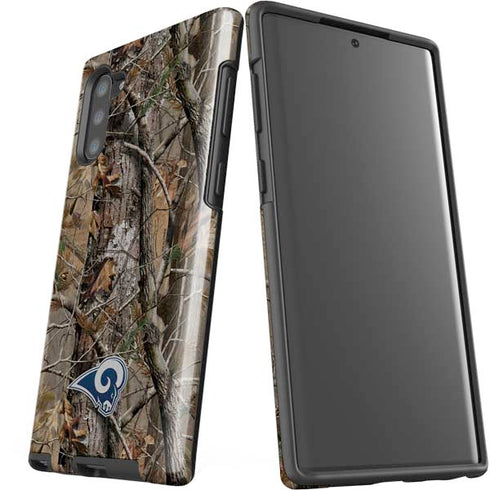 NFL Los Angeles Rams Realtree AP Camo Galaxy Note 10 Pro Case