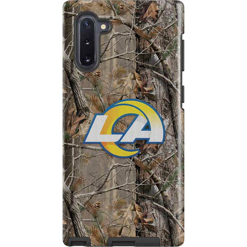 NFL Los Angeles Rams Realtree AP Camo Galaxy Note 10 Pro Case