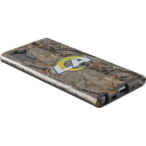 NFL Los Angeles Rams Realtree AP Camo Galaxy Note 10 Pro Case
