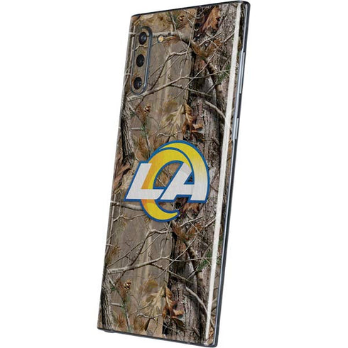 NFL Los Angeles Rams Realtree AP Camo Galaxy Note 10 Skin