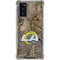 NFL Los Angeles Rams Realtree AP Camo Galaxy Note20 5G Clear Case