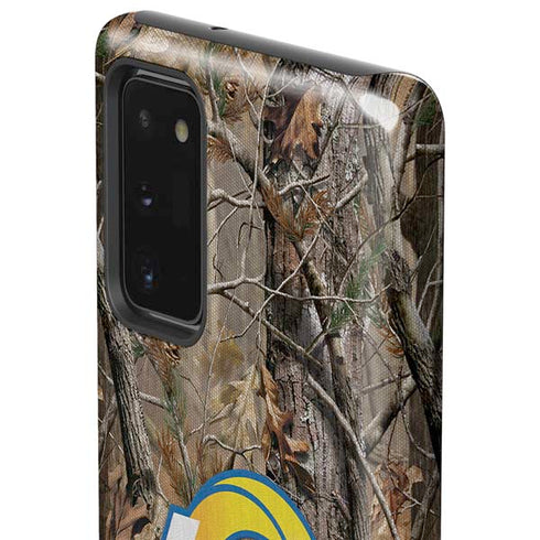 NFL Los Angeles Rams Realtree AP Camo Galaxy Note20 5G Pro Case