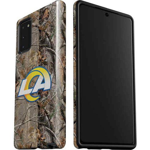 NFL Los Angeles Rams Realtree AP Camo Galaxy Note20 5G Pro Case