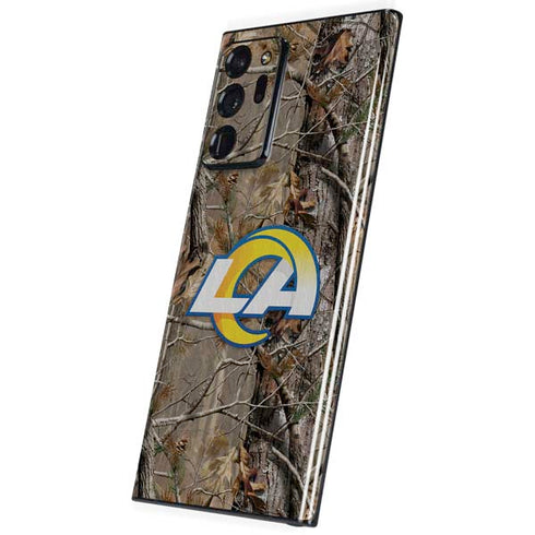 NFL Los Angeles Rams Realtree AP Camo Galaxy Note20 Ultra 5G Skin