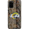 NFL Los Angeles Rams Realtree AP Camo Galaxy S20 Plus Pro Case