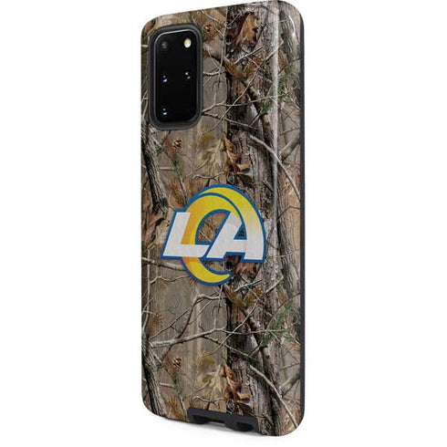 NFL Los Angeles Rams Realtree AP Camo Galaxy S20 Plus Pro Case