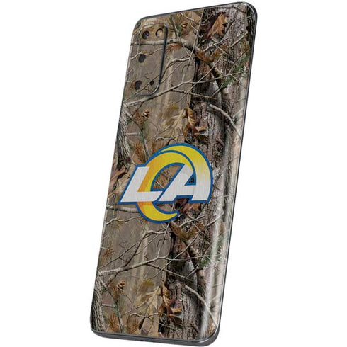 NFL Los Angeles Rams Realtree AP Camo Galaxy S20 Skin