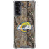 NFL Los Angeles Rams Realtree AP Camo Galaxy S21 5G Clear Case