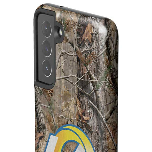 NFL Los Angeles Rams Realtree AP Camo Galaxy S21 5G Pro Case