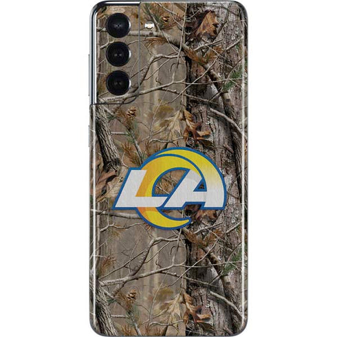 NFL Los Angeles Rams Realtree AP Camo Galaxy S21 5G Skin