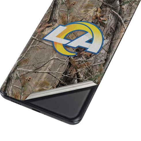 NFL Los Angeles Rams Realtree AP Camo Galaxy S21 5G Skin
