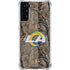 NFL Los Angeles Rams Realtree AP Camo Galaxy S21 Plus 5G Clear Case