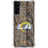 NFL Los Angeles Rams Realtree AP Camo Galaxy S22 Plus Clear Case