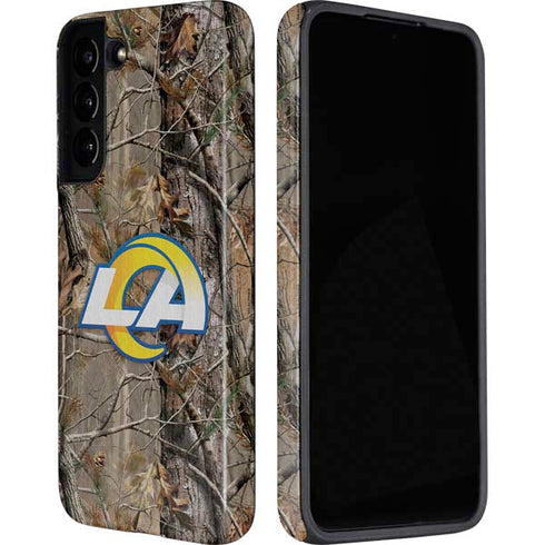 NFL Los Angeles Rams Realtree AP Camo Galaxy S22 Pro Case