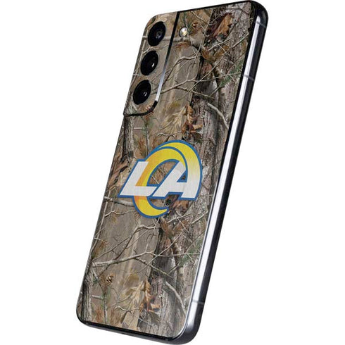 NFL Los Angeles Rams Realtree AP Camo Galaxy S22 Skin