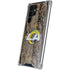 NFL Los Angeles Rams Realtree AP Camo Galaxy S22 Ultra Clear Case