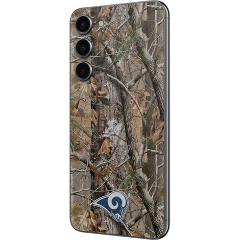 NFL Los Angeles Rams Realtree AP Camo Galaxy S23 Plus Skin