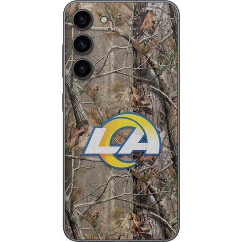 NFL Los Angeles Rams Realtree AP Camo Galaxy S23 Plus Skin