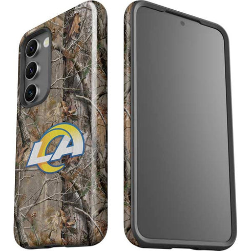 NFL Los Angeles Rams Realtree AP Camo Galaxy S23 Pro Case