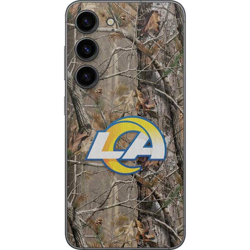 NFL Los Angeles Rams Realtree AP Camo Galaxy S23 Skin