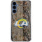 NFL Los Angeles Rams Realtree AP Camo Galaxy S24 Clear Case