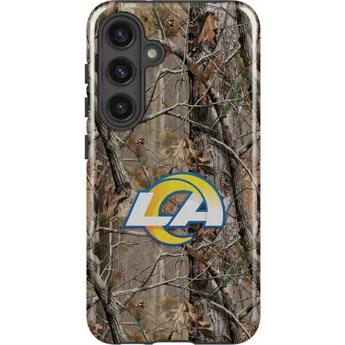 NFL Los Angeles Rams Realtree AP Camo Galaxy S24 Plus Impact Case