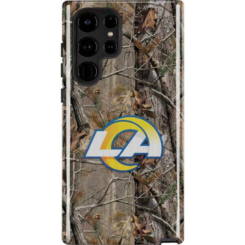 NFL Los Angeles Rams Realtree AP Camo Galaxy S24 Ultra Impact Case