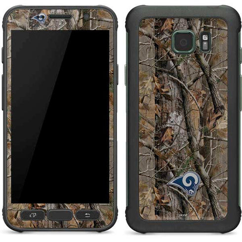 NFL Los Angeles Rams Realtree AP Camo Galaxy S7 Active Skin