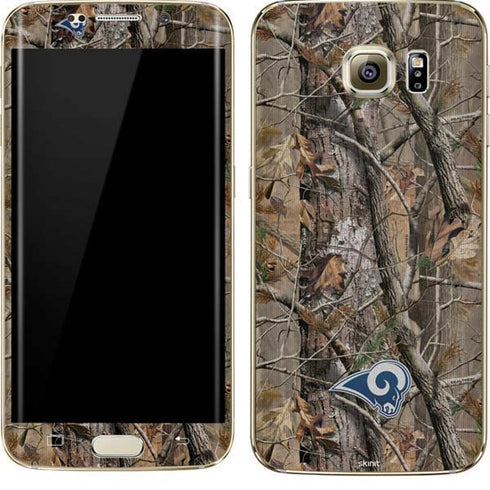 NFL Los Angeles Rams Realtree AP Camo Galaxy S7 Edge Skin