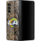NFL Los Angeles Rams Realtree AP Camo Galaxy Z Fold3 5G Skin