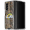 NFL Los Angeles Rams Realtree AP Camo Galaxy Z Fold4 5G Clear Case