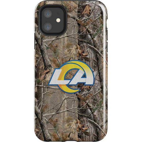 NFL Los Angeles Rams Realtree AP Camo iPhone 11 Impact Case