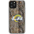 NFL Los Angeles Rams Realtree AP Camo iPhone 11 Pro Clear Case