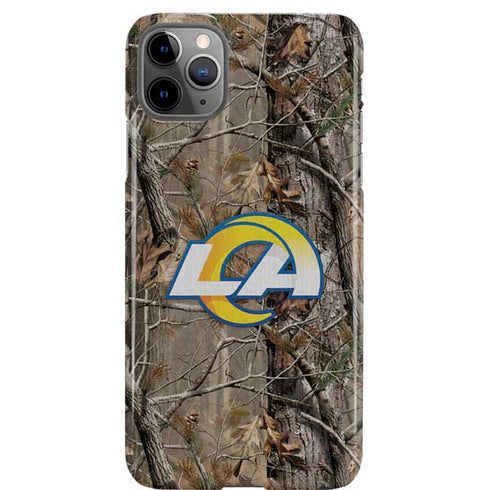 NFL Los Angeles Rams Realtree AP Camo iPhone 11 Pro Max Lite Case