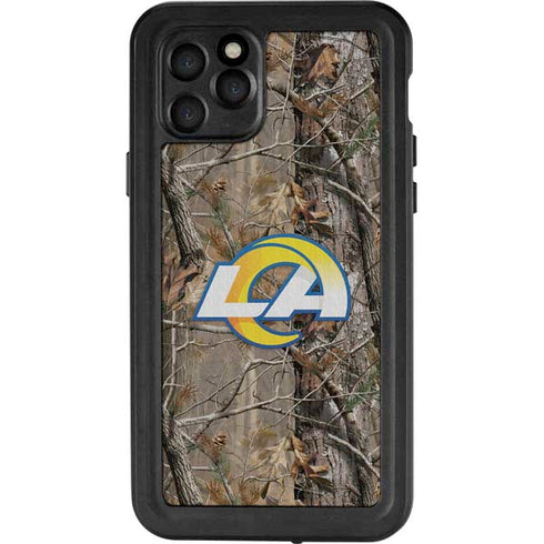 NFL Los Angeles Rams Realtree AP Camo iPhone 11 Pro Waterproof Case