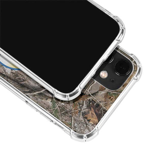 NFL Los Angeles Rams Realtree AP Camo iPhone 12 Clear Case