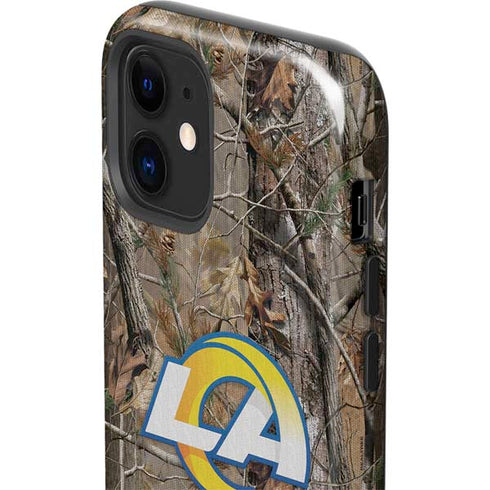 NFL Los Angeles Rams Realtree AP Camo iPhone 12 Impact Case