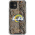 NFL Los Angeles Rams Realtree AP Camo iPhone 12 Mini Clear Case