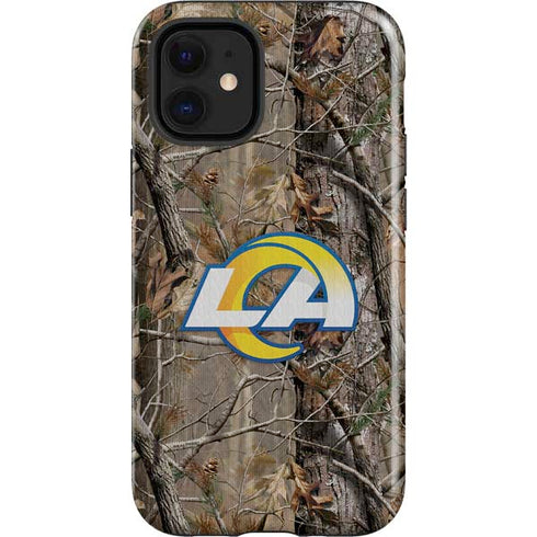 NFL Los Angeles Rams Realtree AP Camo iPhone 12 Mini Impact Case